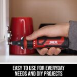 SKIL Rechargeable 4V Cordless Screwdriver with Circuit Sensor Technology Include... - Image 3