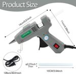 SHJADE Mini Hot Glue Gun Kit with 30 Glue Sticks - Fast Preheating Hot Melt Gun,... - Image 5