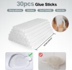 SHJADE Mini Hot Glue Gun Kit with 30 Glue Sticks - Fast Preheating Hot Melt Gun,... - Image 6