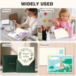 Cream Cardstock 8.5 X 11, 40 Sheets Card Stock, 75lb/ 200gsm Copy Paper, Cardsto... - Image 8