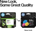 HP 64XL Tri-Color High-Yield Ink Cartridge Printers | Works with Printer Series:... - Image 4