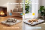 Cat Cooling Mat, Self Warming Cat Bed, Reversible Warm & Cooling Cat Bed, Winter... - Image 3