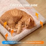 Cat Cooling Mat, Self Warming Cat Bed, Reversible Warm & Cooling Cat Bed, Winter... - Image 4