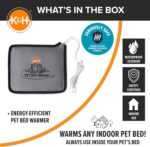 K&H Pet Products Pet Bed Warmer, Turn Any Pet Bed Into a Heated Cat or Dog Bed, ... - Image 9