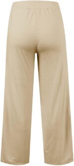SHAOBGE Oversized Wide Leg Sweatpants Women Elastic Drawstring Straight Leg Swea... - Image 4