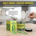 DEARMINE 60 Positive Pickle Cards Jar, Graduation Gifts, Mothers Day Birthday Gi... - Image 3