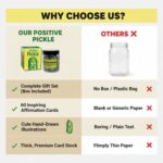 DEARMINE 60 Positive Pickle Cards Jar, Graduation Gifts, Mothers Day Birthday Gi... - Image 8