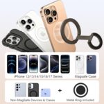 Magnetic Phone Ring for MagSafe Grip [Dual-Sided Magnetic] [Super Magnet] [Magne... - Image 6
