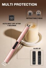 RAYONNER Lighter Electric Candle Lighters Rechargeable USB Lighter Arc Lighters ... - Image 5