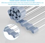 Seropy Roll Up Dish Drying Rack, Over the Sink Dish Drying Rack Kitchen Rolling ... - Image 7