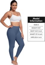 ATHVOTAR Workout Gym Leggings Women, High Waisted Seamless Butt Lifting Scrunch ... - Image 7