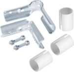 12 Sets 90 Degree 3 Way Cross Pipe Connector Clamps, Fits 1/2" EMT Conduit with ... - Image 5
