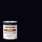 Rust-Oleum 7777502 Stops Rust Brush On Paint, Quart, Satin Black - Image 3
