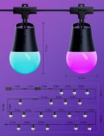 Govee Smart Outdoor String Lights 2, 144ft Outdoor Lights with Dimmable Warm Whi... - Image 9