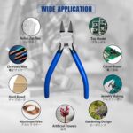 Wire Cutters 5 Pack, 6.5 inch,KAIHAOWIN Flush Cutters Diagonal Cutters Side Cutt... - Image 5