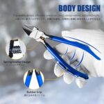 Wire Cutters 5 Pack, 6.5 inch,KAIHAOWIN Flush Cutters Diagonal Cutters Side Cutt... - Image 6