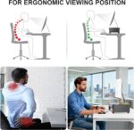 WALI Computer Monitor Stand with Storage, Desk Organizer with Drawer and Pen Hol... - Image 7
