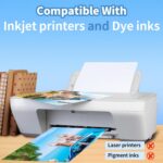 5x7 Glossy Photo Paper, 105 Sheets Picture Paper for Inkjet Printer, Instant Dry... - Image 4