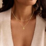 XIXINI Layered Initial Necklaces for Women, Dainty Gold Letter Necklace Stack 14... - Image 3