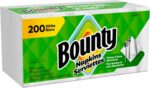 Bounty Paper Napkins, White, 200 Count, Packaging may vary - Image 10