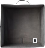 Amazon Basics Collapsible Fabric Storage Bins with Handles, Cube Organizer for H... - Image 4