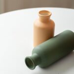 Modern Ceramic Vase Set of 3, Neutral Colors, Decorative Bottles for Home, Farmh... - Image 7