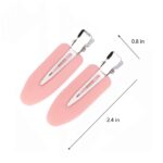 6 Pieces No Bend Hair Clips, No Crease Hair Clip for Hairstyling, Makeup Clips f... - Image 3