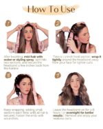 Yanibest Heatless Hair Curler, No Heat Hair Curlers to Sleep in, Super Soft Ribb... - Image 8