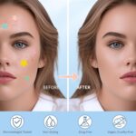 QUSTERE Pimple Patches for Face, Hydrocolloid Acne Patches, Cute Star Zit Covers... - Image 5