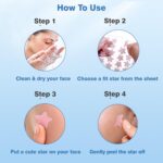 QUSTERE Pimple Patches for Face, Hydrocolloid Acne Patches, Cute Star Zit Covers... - Image 8