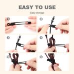 Data Cable Organizer, 2026 Upgrade Silicone Headphone Organizers, Silicone Cable... - Image 5