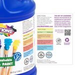 Colorations 1/2 Gallon Red Simply Washable Tempera Paint (Item # HGWSTRE) - Image 7
