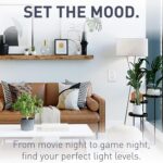 Legrand Radiant CFL/LED Dimmer Light Switch, Single-Pole/3-Way with Locator Ligh... - Image 3
