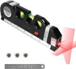 Laser Level Line Tool, Multipurpose Laser Level Kit Standard Cross Line Laser le... - Image 9