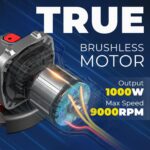 Dong Cheng Cordless Angle Grinder 20V 4-1/2 inch, 9000RPM with Variable Speed, S... - Image 3