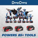 Dong Cheng Cordless Angle Grinder 20V 4-1/2 inch, 9000RPM with Variable Speed, S... - Image 10
