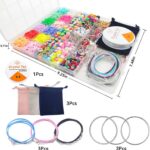 leitait Girls Toys Bracelet Making Kit - 3000pcs Charm Jewelry Making Kit Suppli... - Image 4