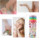 leitait Girls Toys Bracelet Making Kit - 3000pcs Charm Jewelry Making Kit Suppli... - Image 6