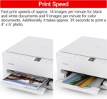 Canon PIXMA TS6520 Wireless Color Inkjet Printer Duplex Printing, White – Home P... - Image 7