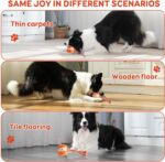 Interactive Dog Toys, Random Path Electric Automatic Moving and Rolling Dogs Toy... - Image 7
