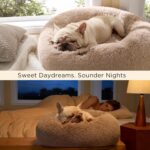 Bedsure Calming Dog Bed Medium Size Dog - Donut Washable Medium Pet Bed, 30 inch... - Image 5