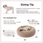 Bedsure Calming Dog Bed Medium Size Dog - Donut Washable Medium Pet Bed, 30 inch... - Image 10