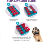 Outward Hound by Nina Ottosson Dog Brick – Interactive Treat Puzzle Enrichment T... - Image 4