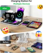 Acer Gadget 7-in-1 Wireless Charging Station Charger Stand for Multiple Devices ... - Image 5