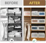 Pradnel Linen Closet Organizers And Storage, 4 Pack Storage Bins Baskets for Org... - Image 4