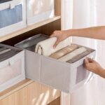 Pradnel Linen Closet Organizers And Storage, 4 Pack Storage Bins Baskets for Org... - Image 5