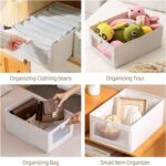 Pradnel Linen Closet Organizers And Storage, 4 Pack Storage Bins Baskets for Org... - Image 7