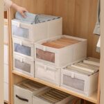 Pradnel Linen Closet Organizers And Storage, 4 Pack Storage Bins Baskets for Org... - Image 8