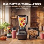 Ninja Kitchen System | All-in-One Food Processor & Blender for Smoothies | Inclu... - Image 3