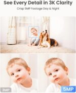 REOLINK E1 Pro(Black) 3K PT Wi-Fi Indoor Camera for Baby & Pet Monitoring, Auto ... - Image 3
